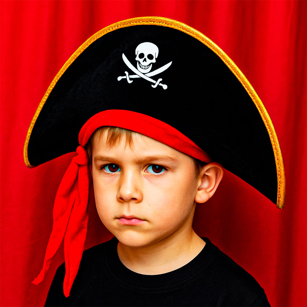 Miniatura 4 de Sombrero Pirata Disfraz KL1027-5354 - Tamaño: Niño